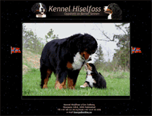 Tablet Screenshot of kennel-hiselfoss.com